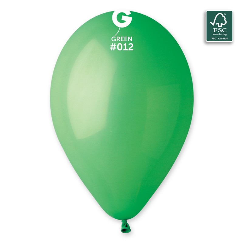 Μπαλόνι Latex Πράσινο (Gemar #012)