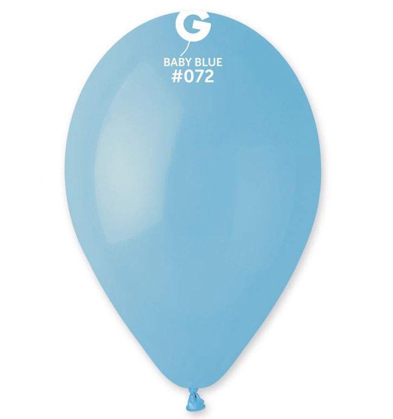 Μπαλόνι Latex Baby Blue (Gemar #072)
