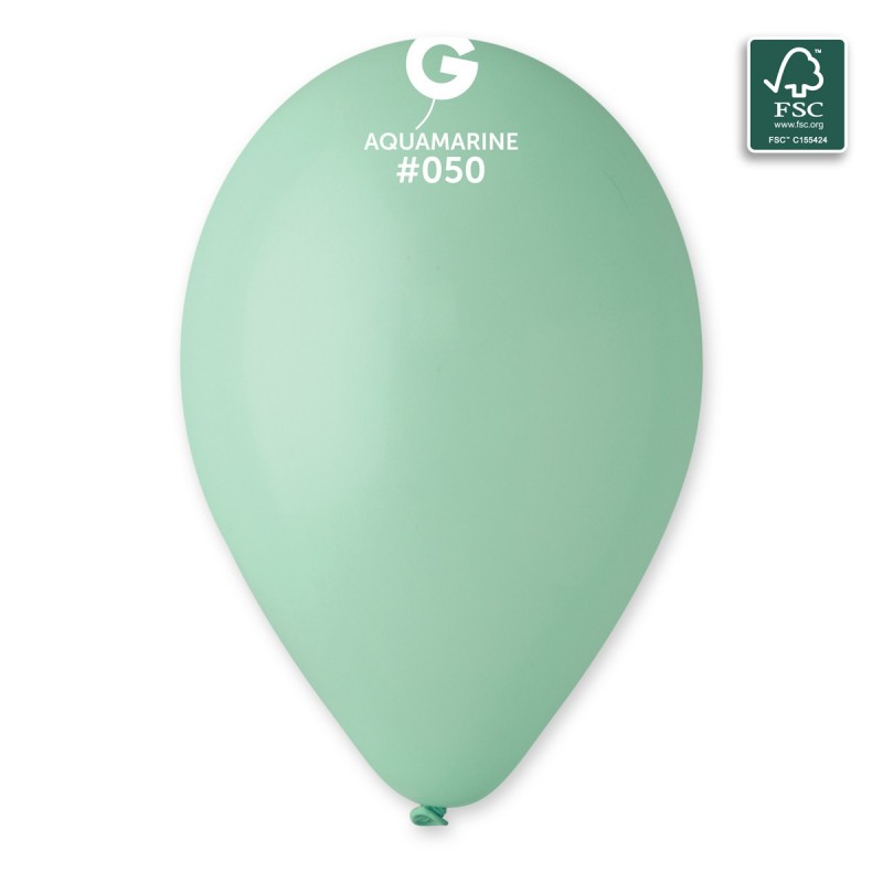 Μπαλόνι Latex Aqua (Gemar #050)