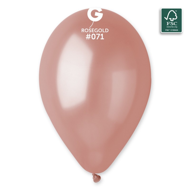 Μπαλόνι Latex Rose Gold (Gemar #071)