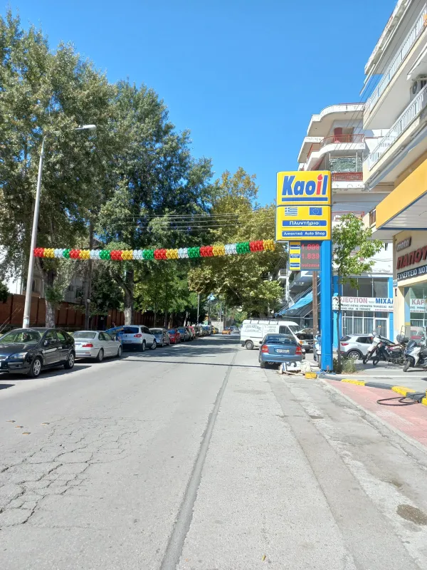Γιρλάντα εγκαινίων σε κατάστημα 8685