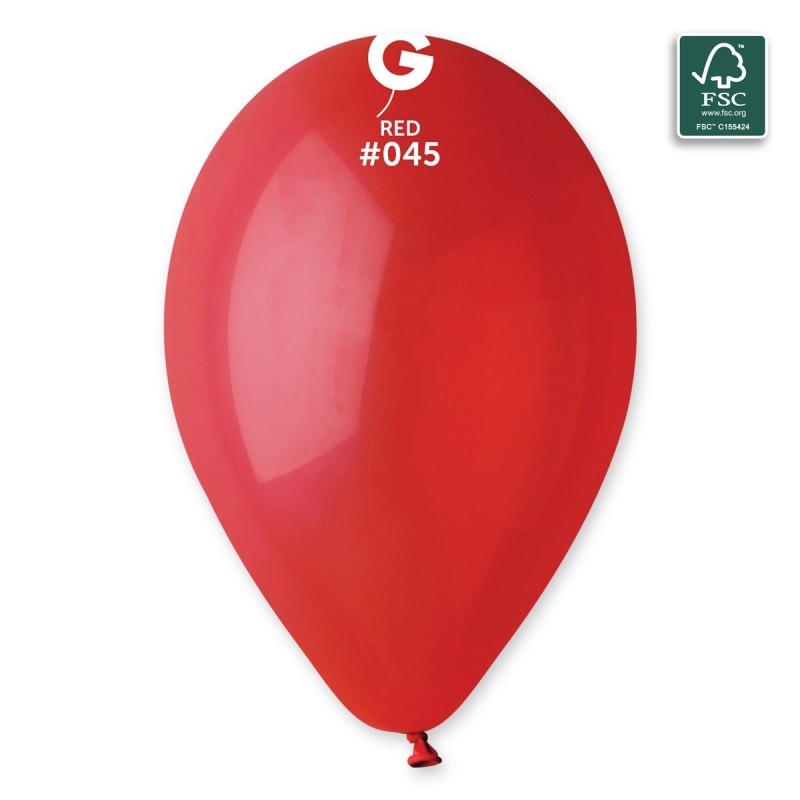 Μπαλόνι Latex Κόκκινο (Gemar #045)