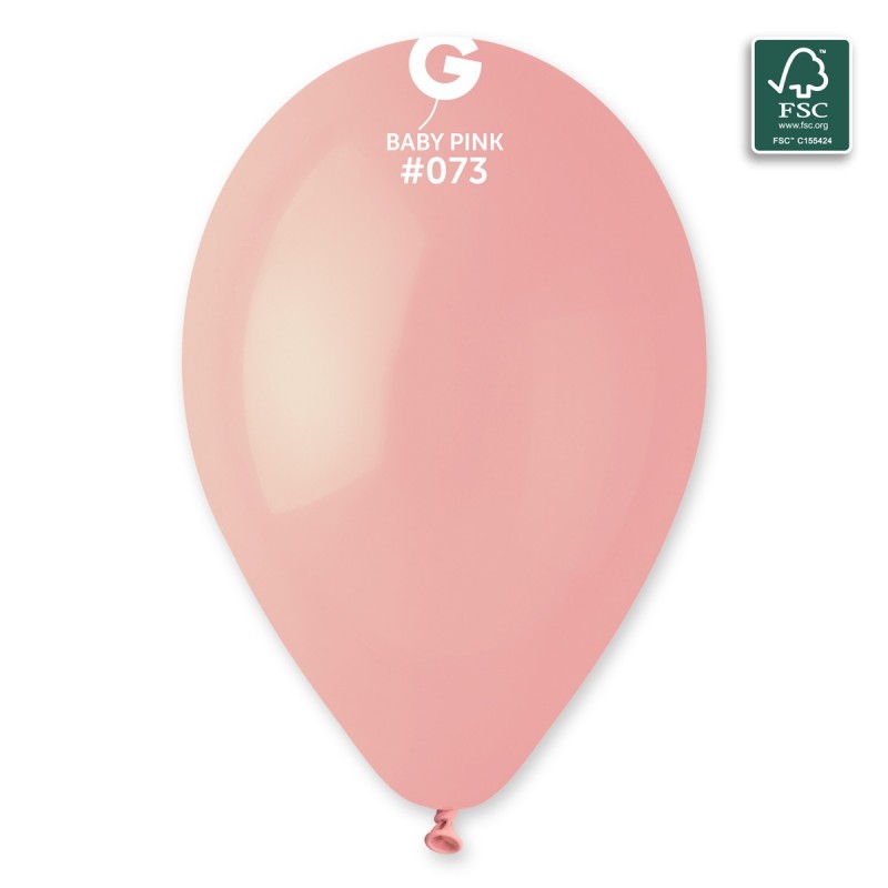 Μπαλόνι Latex Baby Pink (Gemar #073)