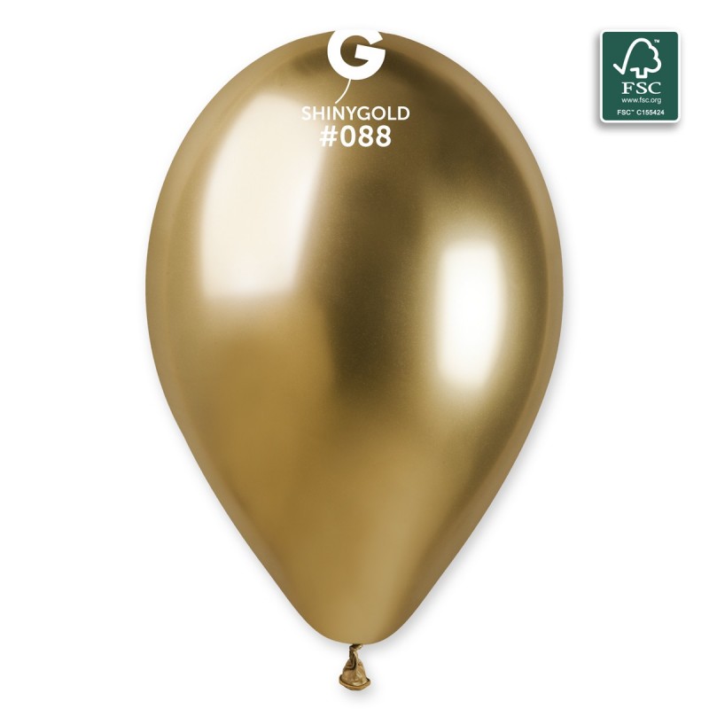 Μπαλόνι Latex Μεταλλικό Χρυσό (Gemar #088)