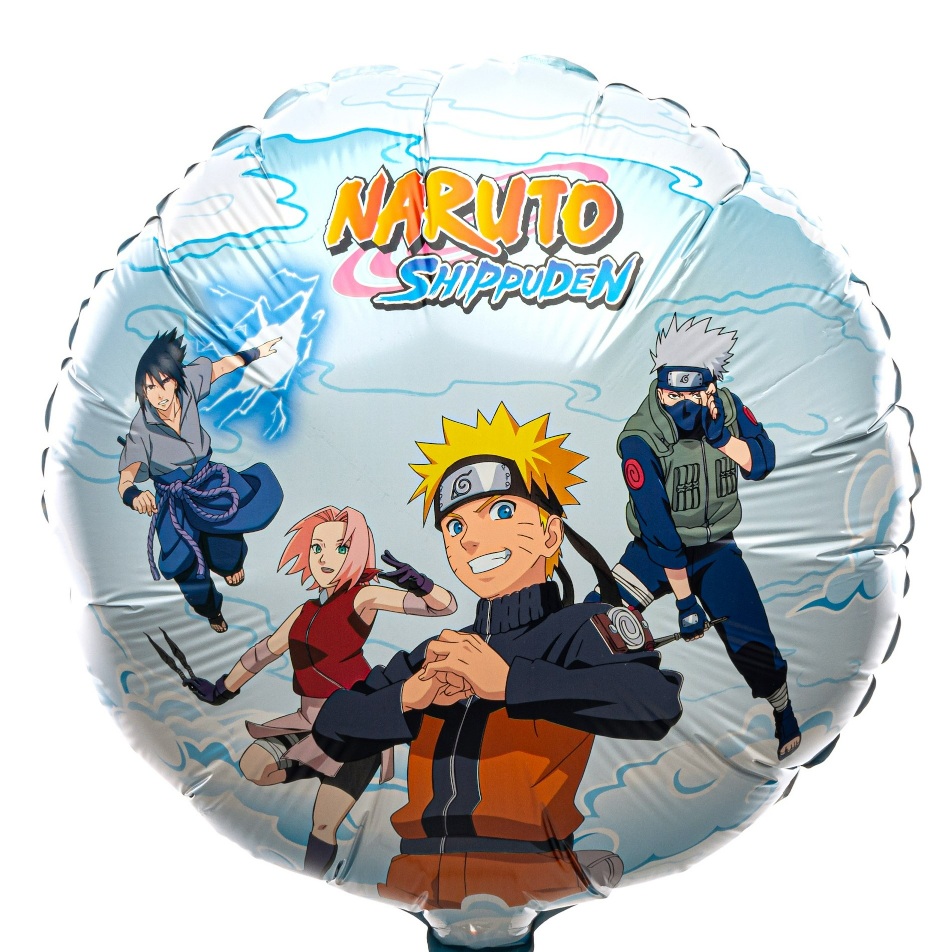 Μπαλόνι Foil 18" Naruto Team (Στρόγγυλο)