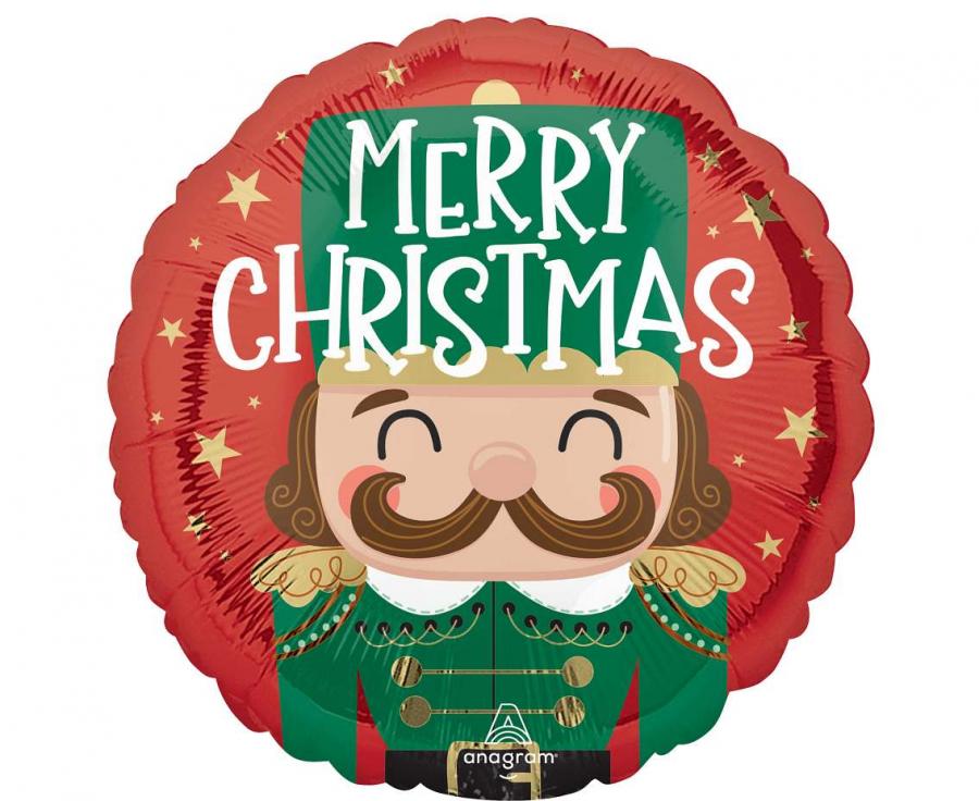 Μπαλόνι Foil 18" Στρόγγυλο Καρυοθραύστης