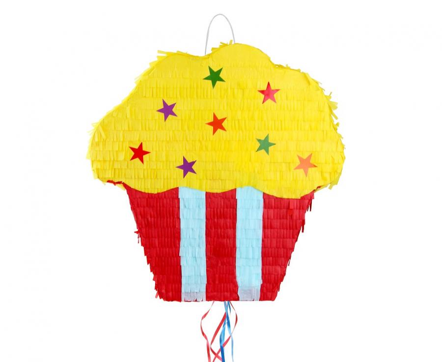 Πινιάτα Cupcake (ή Pop-Corn, όπως το βλέπει ο καθένας) 40x7x40cm