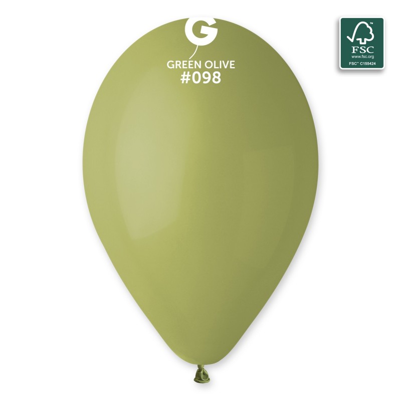 Μπαλόνι Latex Λαδί (Gemar #098)