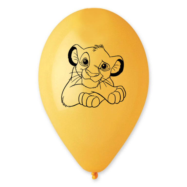 Μπαλόνι  Latex τυπωμένο 13″ Lion King (1 τεμ)